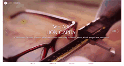 Desktop Screenshot of lioncapital.com